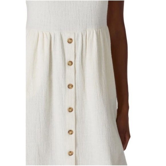 Madewell Cami Button-Front Midi Dress - Picture 4 of 12